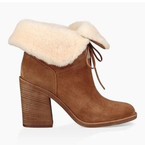 Ugg shearling heels - USA size 7 - gently worn - offer best price